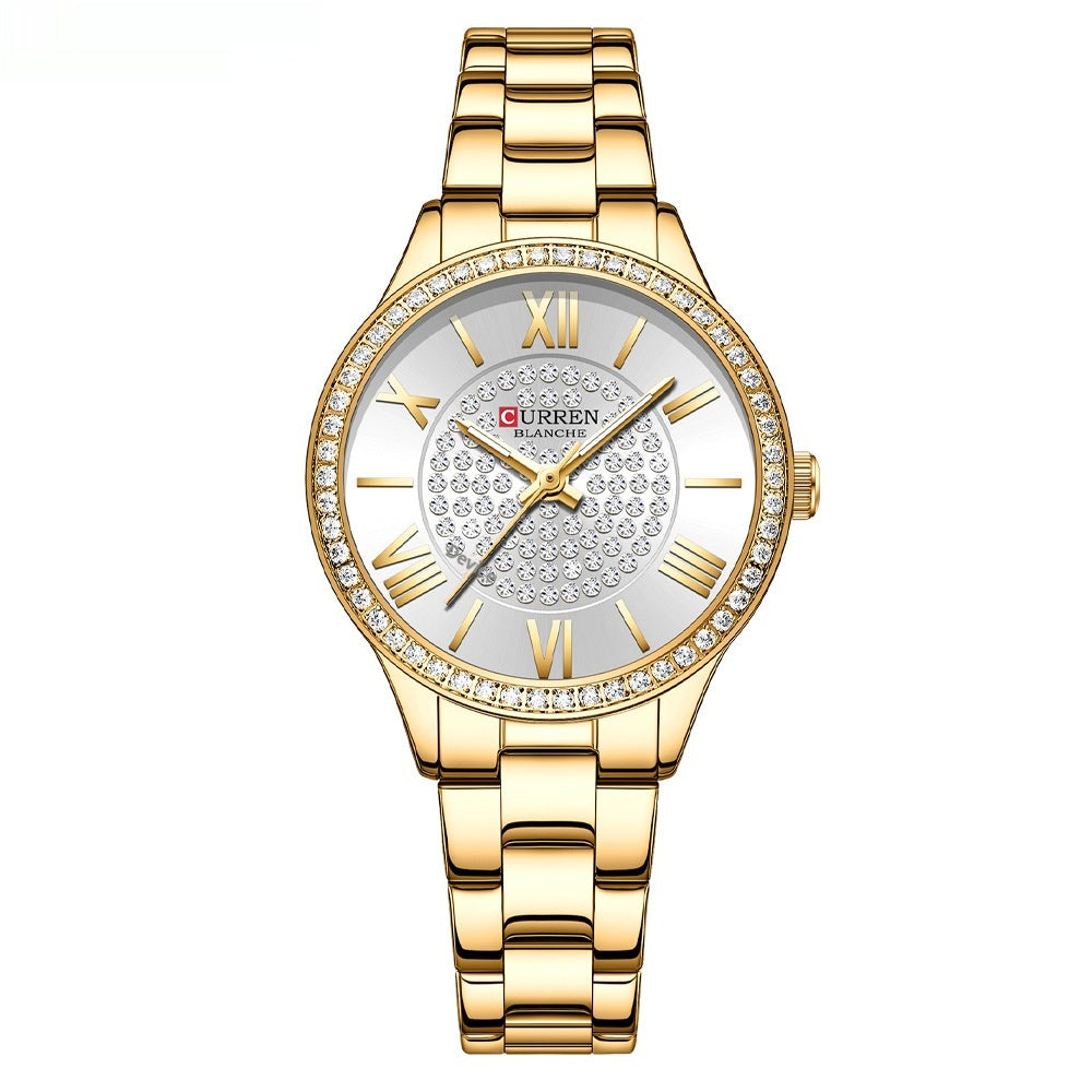 Womens Waterproof Small-Dial Quartz Watch