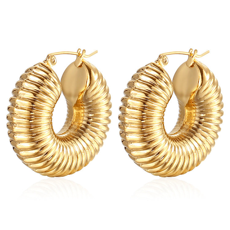 Trendy Women's Vintage Wave Earrings