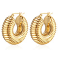 Trendy Women's Vintage Wave Earrings