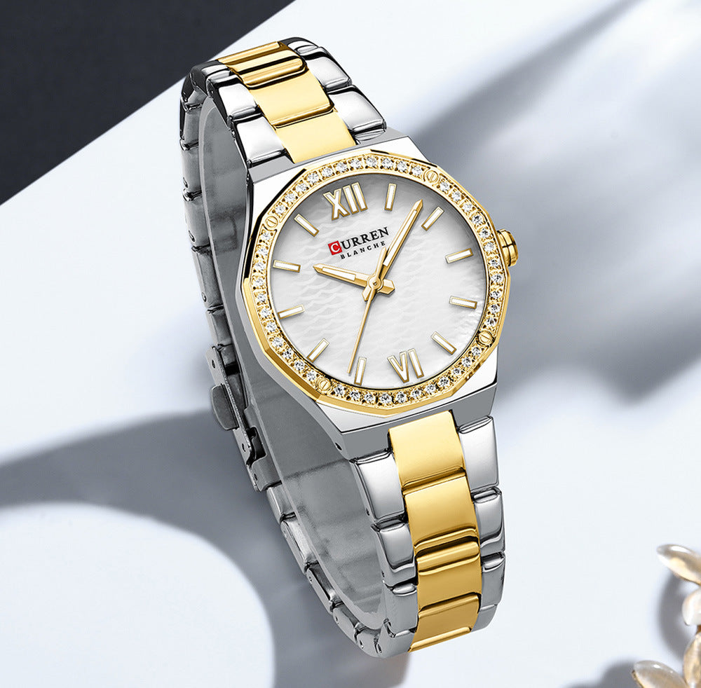 Women's Small Dial Roman Numeral Casual Watch