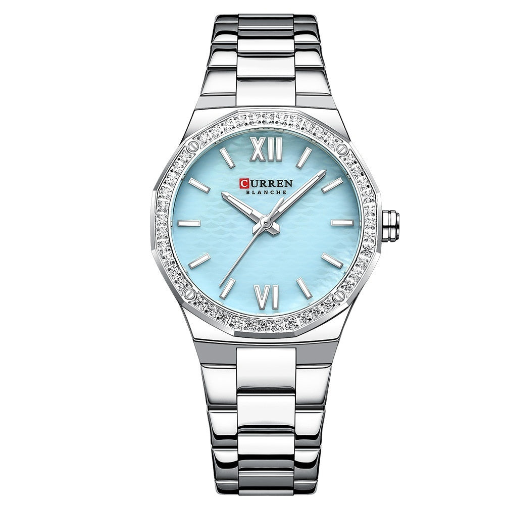 Women's Small Dial Roman Numeral Casual Watch